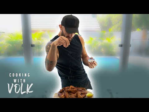 Macedonian Style Chicken Wings | Cooking with Volk | Episode 3 | Alex Volkanovski