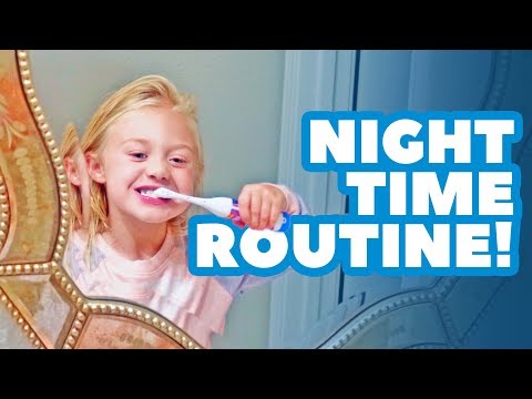 Everleigh's BACK TO SCHOOL night time routine!!!