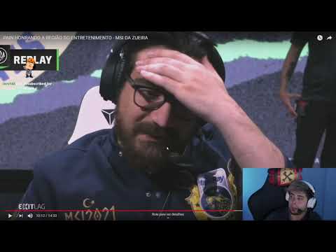 YODA REAGINGO AO BRTT TOMANDO DIVE 2X1 NO MSI