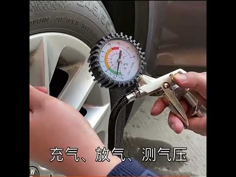 0-16Bar/0-220Psi Auto Tire Pressure Gauge Pressure Gun Type For Air Compressor Car Motorcycle