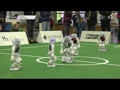 SPL: HULKs – SPQR Team [RoboCup German Open 2017]
