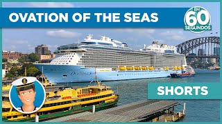 Ovation of the Seas em 60 segundos - Um navio da classe Quantum da Royal Caribbean | #SHORTS #rci