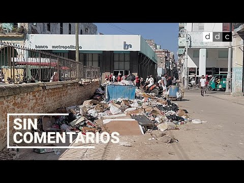 La basura sigue invadiendo La Habana tras la 'higienización' oficial: el problema es estructural