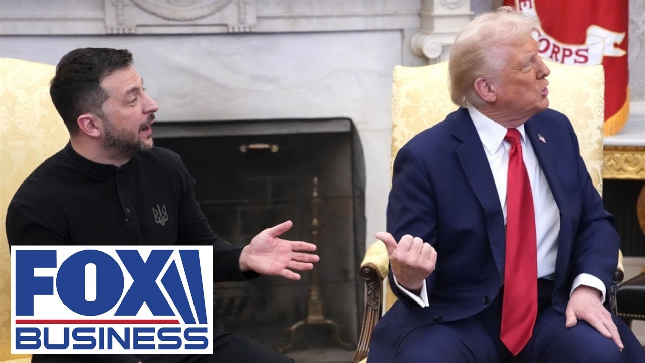 Trump slams Zelenskyy as 'disrespectful' during fiery argument in Oval Office