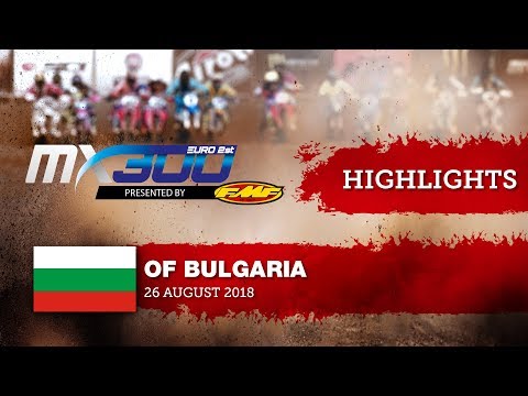 EMX300 Presented by FMF Racing Highlights Race 1- Round of Bulgaria 2018