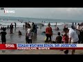 Libur Nataru Pantai Anyer Carita Serang Banten Dipadati Wisatawan INews Sore 03 01