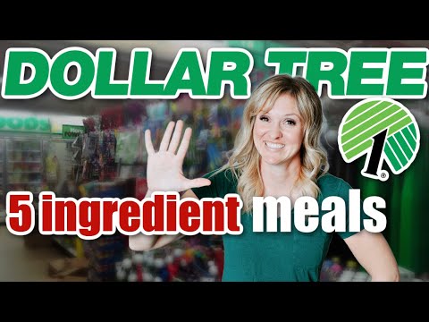 DOLLAR TREE 5 Ingredient Dinners | 5 Quick & CHEAP Recipe Ideas | Dollar Tree Haul