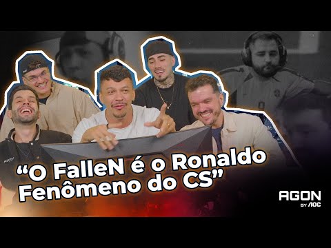 GAULES, PH e CIA RESENHAM MUITO E REAGEM ÀS JOGADAS INSANAS DO FALLEN! #AGONbyAOC #ReactsGamer