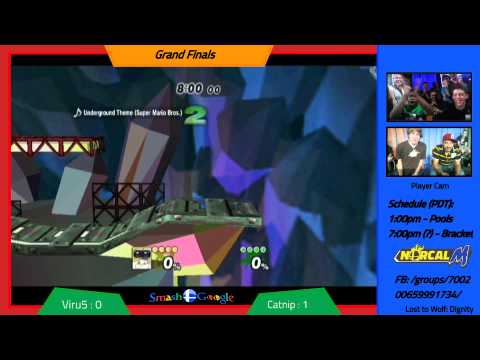 Catnip (Falco) vs ViRu5 (R.O.B.), Grand Finals, S@G, Project M, 8-9-2014