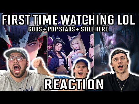 FIRST TIME REACTING TO LEAGUE CINEMATICS & MUSIC VIDEOS