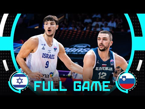 Group Phase | Israel v Slovenia | Full Basketball Game | FIBA EuroBasket 2025