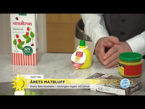 Matbluffar – ”Så jag köper siffror, vatten och färg?” - Nyhetsmorgon (TV4)