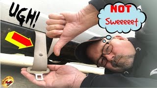 How To Repair SLOW & STICKING Seat Belts