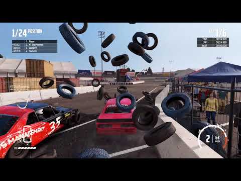 Wreckfest All Gold Walkthrough gameplay part 7 - 4K No Commentary