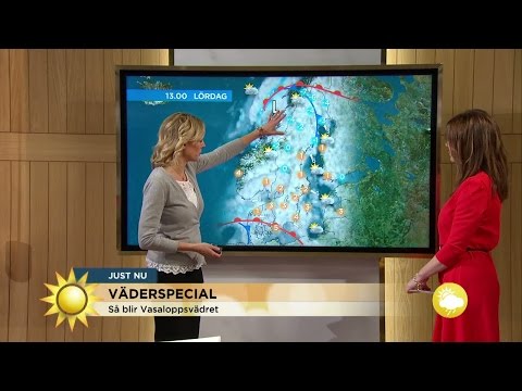 Här är Vasaloppsvädret - Nyhetsmorgon (TV4)