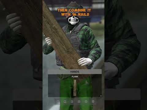 How to Make a Wooden crate in DayZ