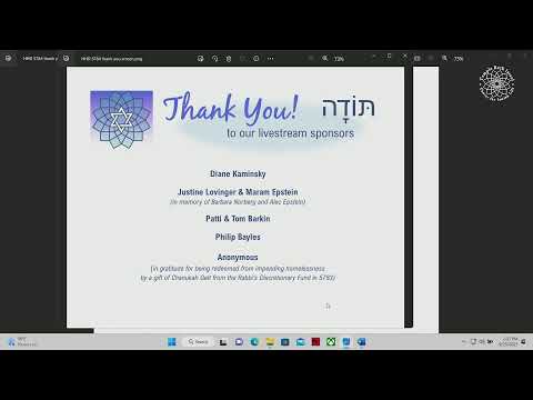 Yom Kippur Morning Service w/Yizkor & Musaf, ASL Interpreter Present