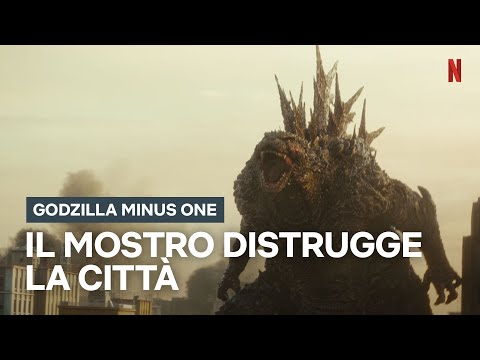 GODZILLA distrugge TOKYO e TERRORIZZA LE PERSONE | Netflix Italia