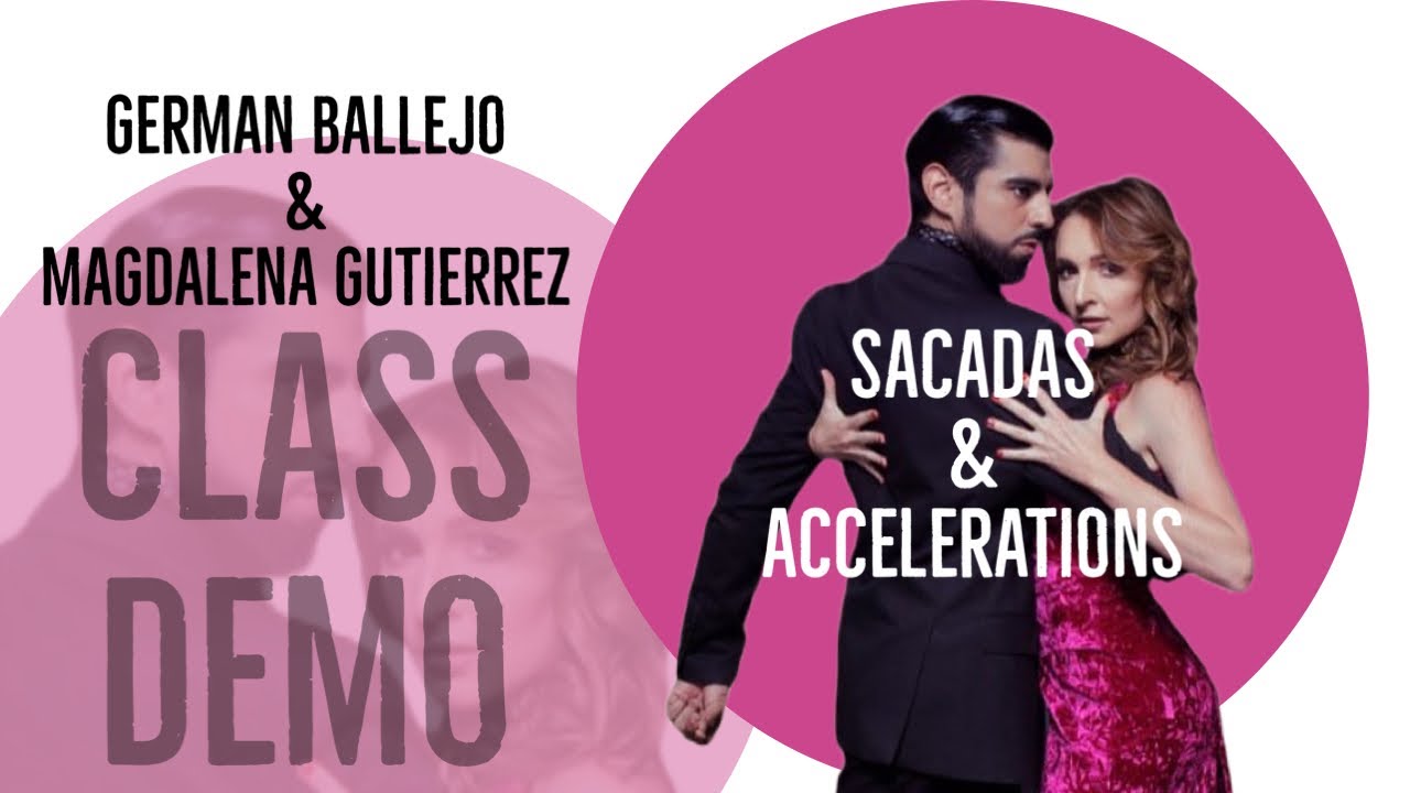 Video thumbnail for Sacadas and acselerations. Class demo by German Ballejo & Magdalena Gutierrez