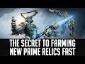 HOW TO FARM NEW PRIME ACCESS RELICS SUPER FAST | WARFRAME [2023]