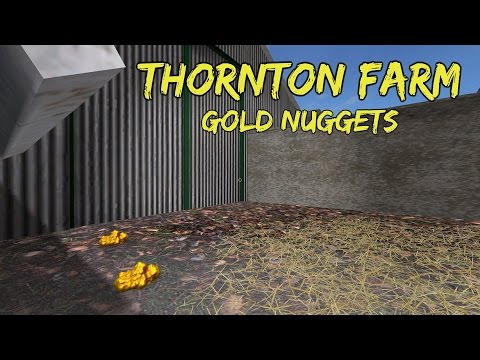 Farming Simulator 17 - Thornton Farm Gold Nugget Locations.