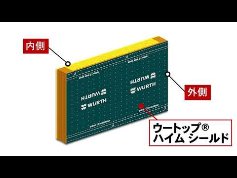 【ドイツ発】日本住宅専用の透湿防水シート・ウートップ®ハイムシールドご紹介動画ーウルトジャパン株式会社建築部