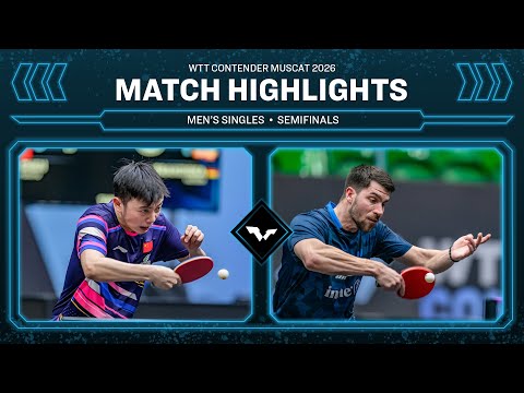 Chen Yuanyu vs Patrick Franziska | MS SF | WTT Contender Muscat 2026