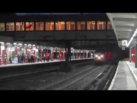 37603/37606 with 37607 on the rear,6k73 Sellafield - Crewe flasks,6th October 2014 THRASH !!