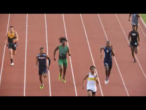 Bojangles Classic 2018 Boys' 200m prelims heat 19 Seth Holloway