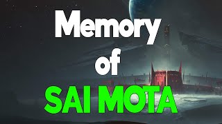 Memory of Sai Mota  -  Entire Quest  (1/5)