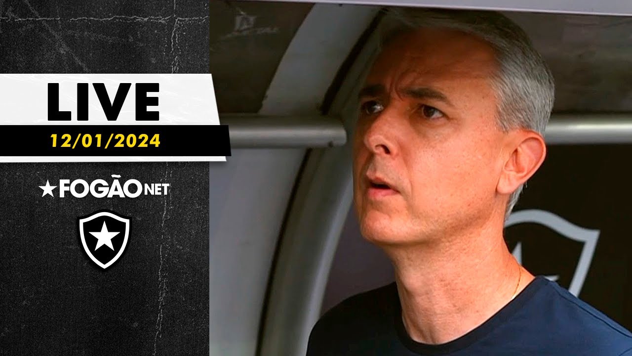 LIVE | Tiago Nunes tem desafios com elenco incompleto; Botafogo continua no mercado