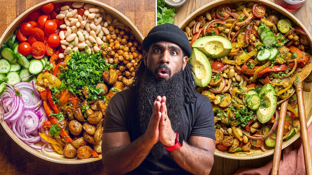 Secrets to the Best DENSE BEAN SALAD Revealed | Vegan & Vegetarian Meal Ideas | How Nard Does It