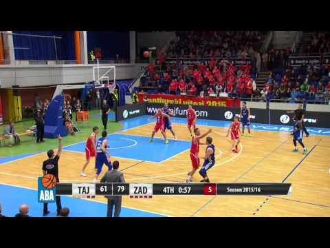 Final knockdown - Boris Barac scores from 9 metres (Tajfun - Zadar, 8.1.2015)