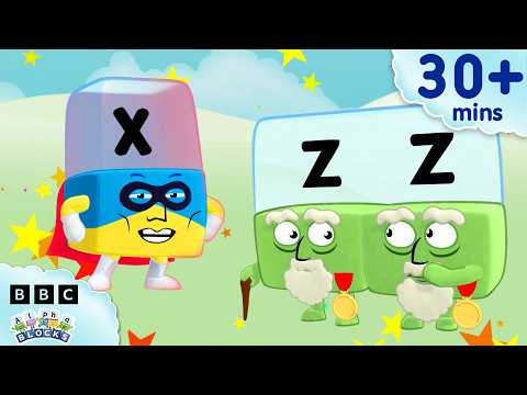 おかしな言葉！ | 子供向け読み書き＆スペル学習コンピレーション | アルファブロックス (Whacky Words! | Learn to Read and Spell for Kids Compilation | Alphablocks)