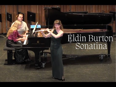 Burton "Sonatina" - Mimi Stillman, flute & Deborah Yasutake, piano