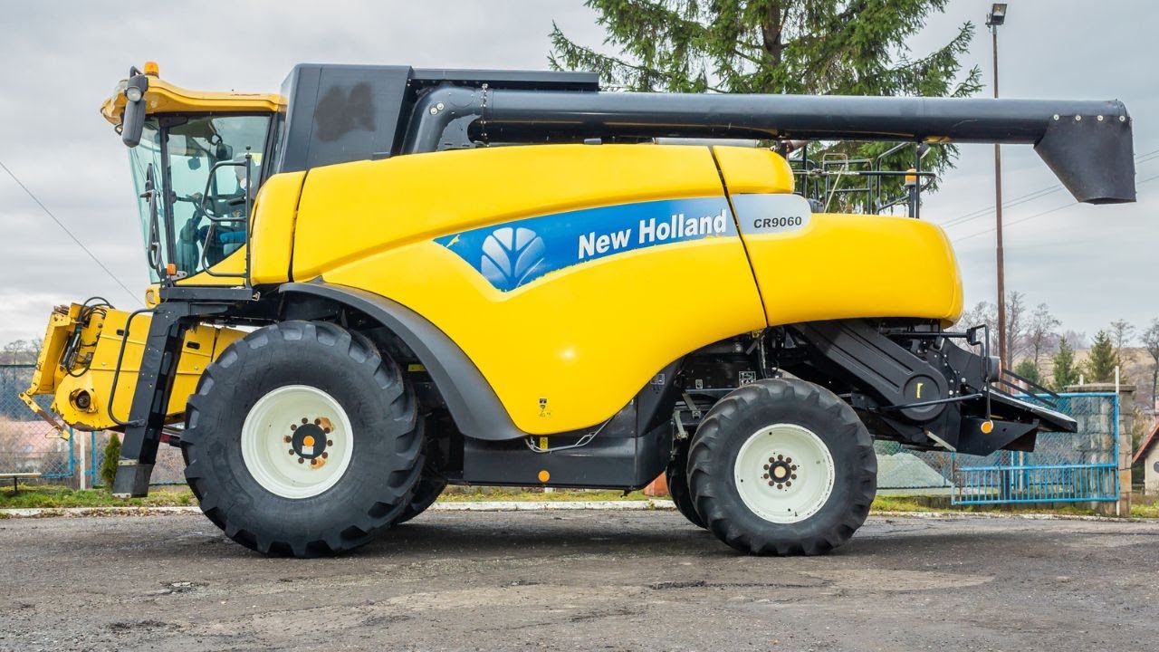 NEW HOLLAND CR 9060 - 2008 - 2554 h + HEDER 6,09 M