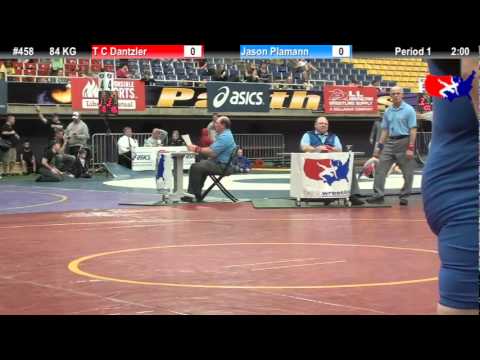 Last Chance Qual. 84 KG: T C Dantzler (Harvey Twisters) vs. Jason Plamann (FVGC)