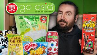 MEIN TEAM und ich TESTEN die NEUSTEN LEBENSMITTEL aus dem GOASIA