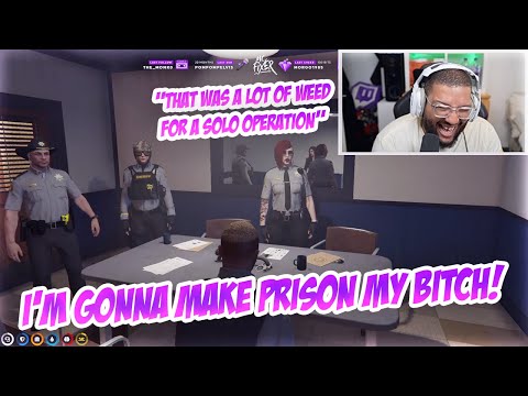 MC Fixer Gets DRUG TRAFFICKING Charge After He Got RAIDED! | NoPixel GTA RP
