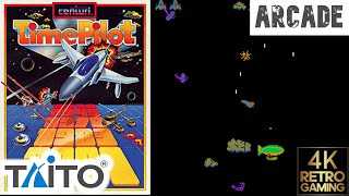 Time Fighter Arcade ( Taito 1982 ) 4k Gameplay