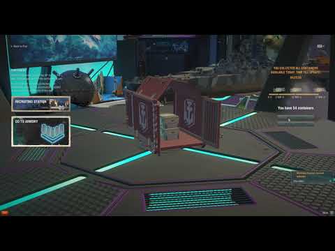 Ouverture de 91 containers  sur  World of Warship