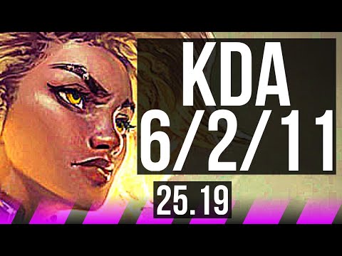 RELL & Ziggs vs THRESH & Kai'Sa (SUP) | KR Master | 25.19