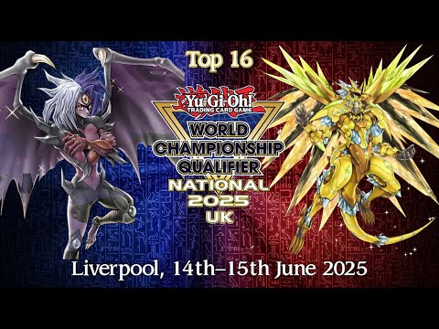 WCQ NATIONAL LIVERPOOL │ Yubel VS Crystron │ Top 16 Yu-Gi-Oh! June 2025