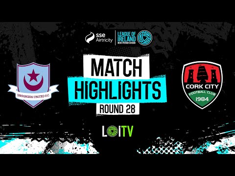SSE Airtricity Men’s Premier Division Round 28 | Drogheda United 3-1 Cork City | Highlights