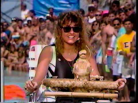 1989 MTV Spring Break part 1 from Daytona Beach Florida - Remote Control, Club MTV & bikinis