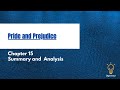 Chapter 15 | Summary and Analysis | Pride and Prejudice | Jane Austen
