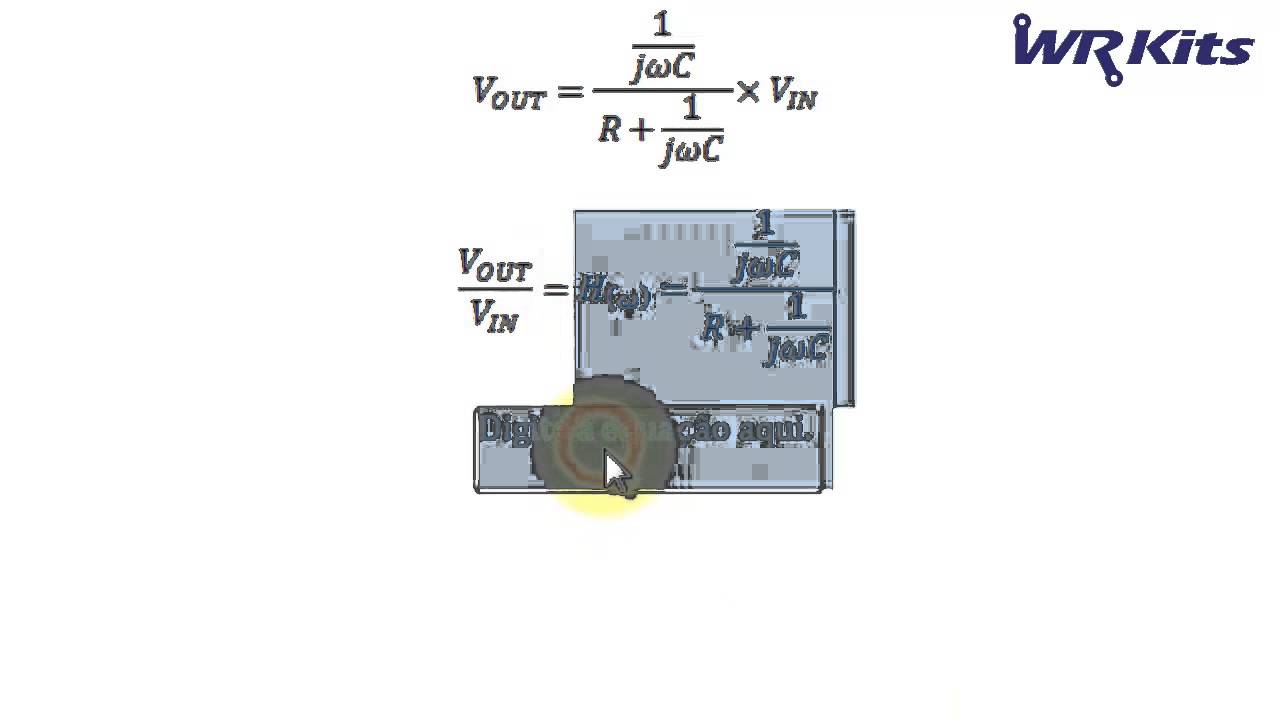 ANÁLISE DE UM FILTRO PASSA BAIXAS RC | Fast Lesson #07