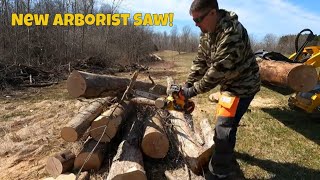Review Of The DEWALT 60v 14 Top Handle Chainsaw: A Powerful Saw Worth Checking Out! #dewalt