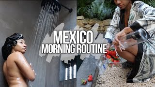 My SOLO TRIP to Tulum Mexico | Morning Routine