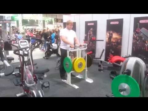 Martin Padar training device Medical Wrist Equipment in Lahti Nordic Fitness Expo
